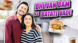 Bhuvan Bam Aur Farah Khan Ka Perfect Vada Pav  @FarahKhanK