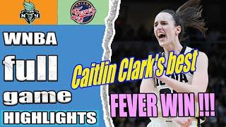 Indiana Fever vs New York Liberty FULL GAME Highlight  Caitlin Clark  This is Her Super Bowl game