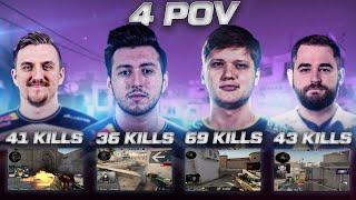 this fpl match was watched 133k viewers  team_XANTARES vs team_S1mple highlights 4 different POV