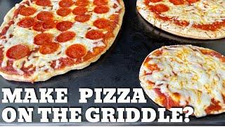 Can I Make Pizza on the Griddle? We test 3 different crust options