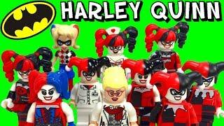 LEGO Harley Quinn DC Super Heroes Batman Minifigure Comparison Collection - BrickQueen
