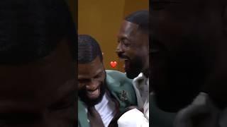 The Most Wholesome Moment With Dwyane Wade and His Father  #dwyanewade #fathersday #miamiheat