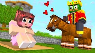 Monster School  Zombie x Squid Game POOR GIRL LOVE STORY - Minecraft Animation