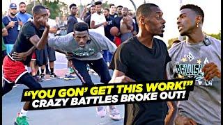 Get TF Outta My Face YouTube Basketball GODS Pulled Up To Our Park Takeover & S*** GOT INTENSE