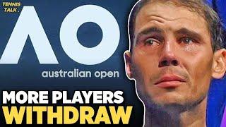 More Players Withdraw from Australian Open 2024  Tennis News