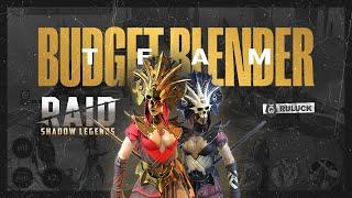 BUDGET BLENDER TEAM COMP  Raid Shadow Legends 