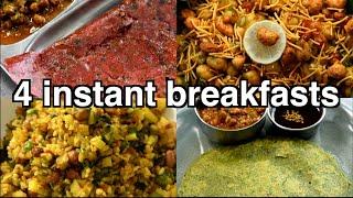 4 instant breakfast recipes 