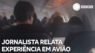 Jornalista Daniela Arbex relata experiência em avião da Voepass