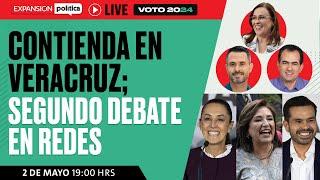 #Elecciones2024 La CONTIENDA por VERACRUZ y los EFECTOS deL SEGUNDO DEBATE   EXPANSIÓN LIVE