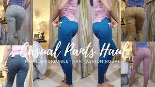 More Affordable Than Fashion Nova Casual Pants Haul