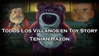  Todos Los Villanos De Toy Story Tenían Razón y Nunca Te Diste Cuenta  Análisis de Toy Story 