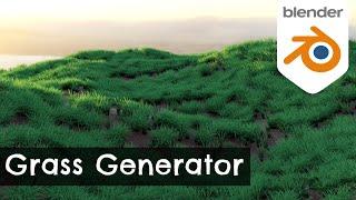 Creating Grass With Geometry Nodes  Blender 3.6 Tutorial