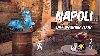 Naples Italy  Day Walking Tour Guide 4K - captions & music