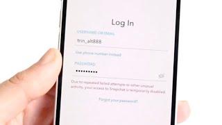 How To FIX Snapchat Login Temporarily Disabled 2023