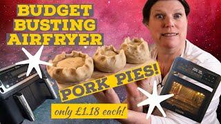 Airfryer PORK pies - handmade and BUDGET friendly