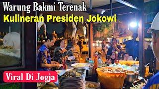 Warung Bakmi Viral Kulineran Presiden Jokowi Dekat Keraton Yogyakarta  Kuliner Jogja 2023