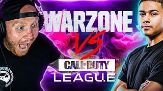 WARZONE VS CDL IN RANKED PLAY REACTION