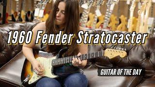 1960 Fender Stratocaster Sunburst  Guitar of the Day - Angela Petrilli