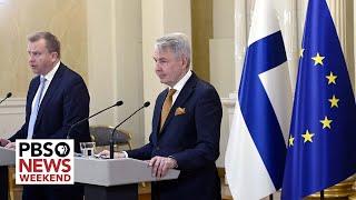 News Wrap Finland declares its intention to join the NATO alliance