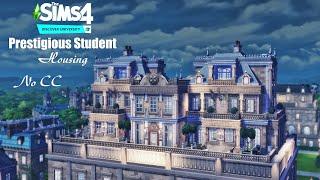 Prestigious STUDENT Housing • Dorm  Discover University  No CC  THE SIMS 4