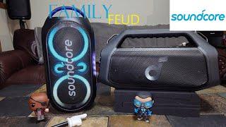 Soundcore Boom 2 Plus vs Rave Party 2 ‍ Bass^ On & Custom EQ for Both A Basement Family Feud