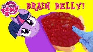 MY LITTLE PONY Twilight Sparkle Brain Belly Whats Inside?