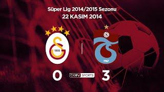 Galatasaray 0 - 3 Trabzonspor  Maç Özeti  201415