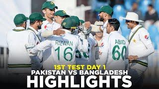 Full Highlights  Pakistan vs Bangladesh  1st Test Day 1 2020  PCB  M2D2K   #PAKvBAN