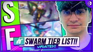 NEW  LIVE UPDATED LOL SWARM CHAMPION TIER LIST