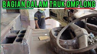 Proses Bagian Dalam Interior Dasbor Truck Omplong