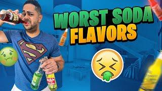 Trying some of WORST Soda Flavors in the WORLD Challenge