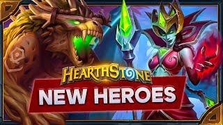 Hearthstone.New Druid Hero - Ulfar and New Death Knight Hero - Queen Lanathel. All Voicelines