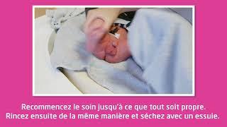 Tuto maternité - Changer bébé à leau et au savon