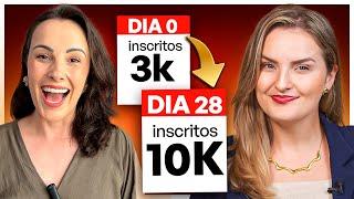  ELA CHEGOU A 10 MIL INSCRITOS EM 90 DIAS  Aprenda Crescer no YouTube em 2024