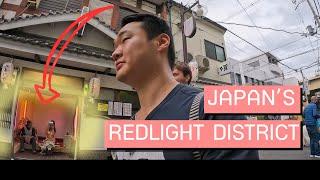 Dangerous Slum area and Red light district in Osaka