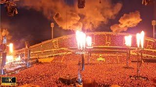 Rammstein - Du Hast Pyro Show Live Gothenburg Sweden - July 30 2022 4K 2160p