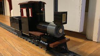 Narrow gauge steam locomotive showcase