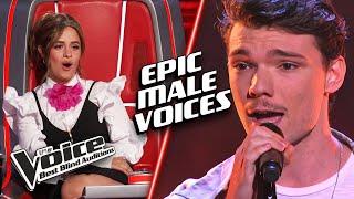 Most EPIC MALE voices  The Voice Best Blind Auditions