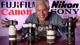 Canon RF 70-200 f2.8 vs Nikon 70-200 f2.8S vs Sony 70-200 f2.8 GM II vs Fujifilm XF50-140 f2.8
