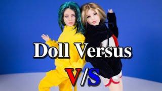 Doll Versus Billie Eilish & Barbie Gigi Hadid