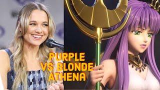 Madison Iseman Fought for Purpled-Haired Athena in Saint Seiya Adaptation Knights of the Zodiac