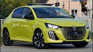 NEW 2024 Facelift Peugeot 208 Allure 1.2 PureTech 100 Agueda Yellow