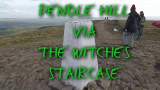 Pendle Hill Via The Witches Staircase