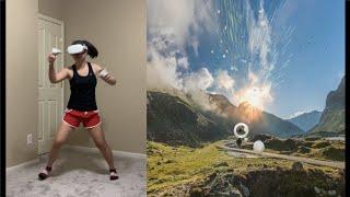 Supernatural VR Oculus Quest 2 gameplay - Queen - Dont Stop Me Now High intensity + warmup