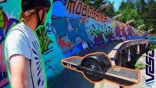 Abandoned Olympic Bobsleigh and VESC onewheel - Sunny Edition - Bosnia part 2