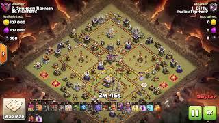 4 square TH11 base Attack