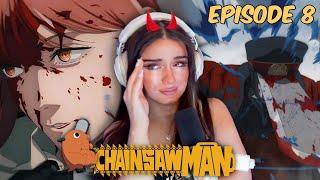 EVERYONE IS DYING? CHAINSAW MAN Episode 8  Gunfire   REACTION