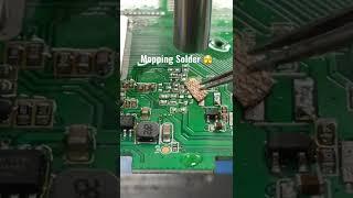 The Right Way To Use A Solder Braid During PCB Repair