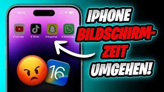 iPhone Bildschirmzeit umgehen in 2024  SO EINFACH GEHT´S 