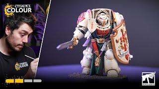 How to Paint a Dark Angels Deathwing Terminator in 10 Paints  Intermediate Level  Warhammer 40000